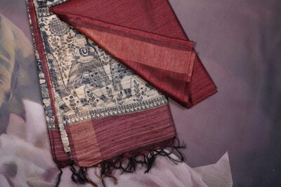 Kalamkari Collection Tassar Silk Collection Festive Special Offers