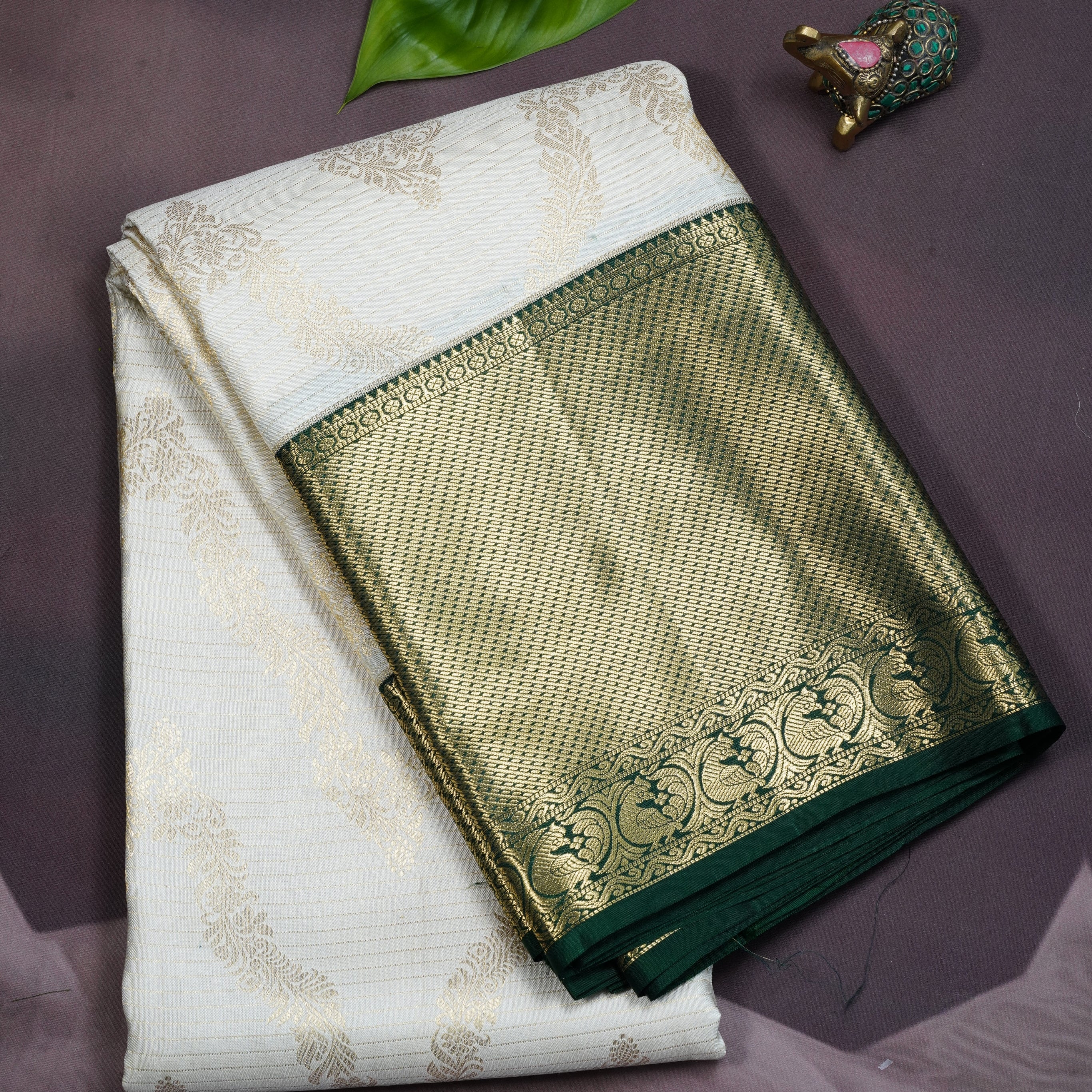 Khanjivaram pure silk saree Handloom