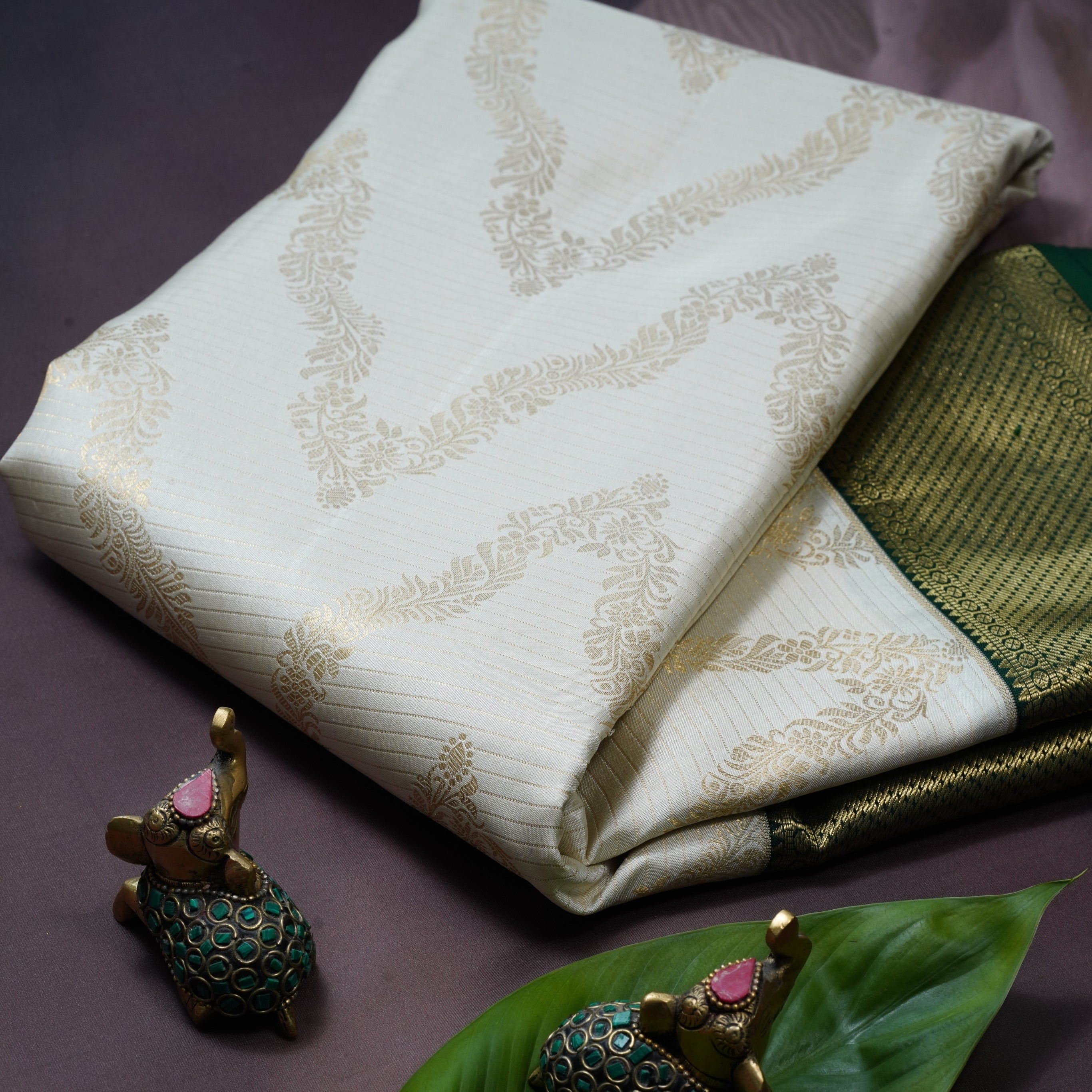 Khanjivaram pure silk saree Handloom