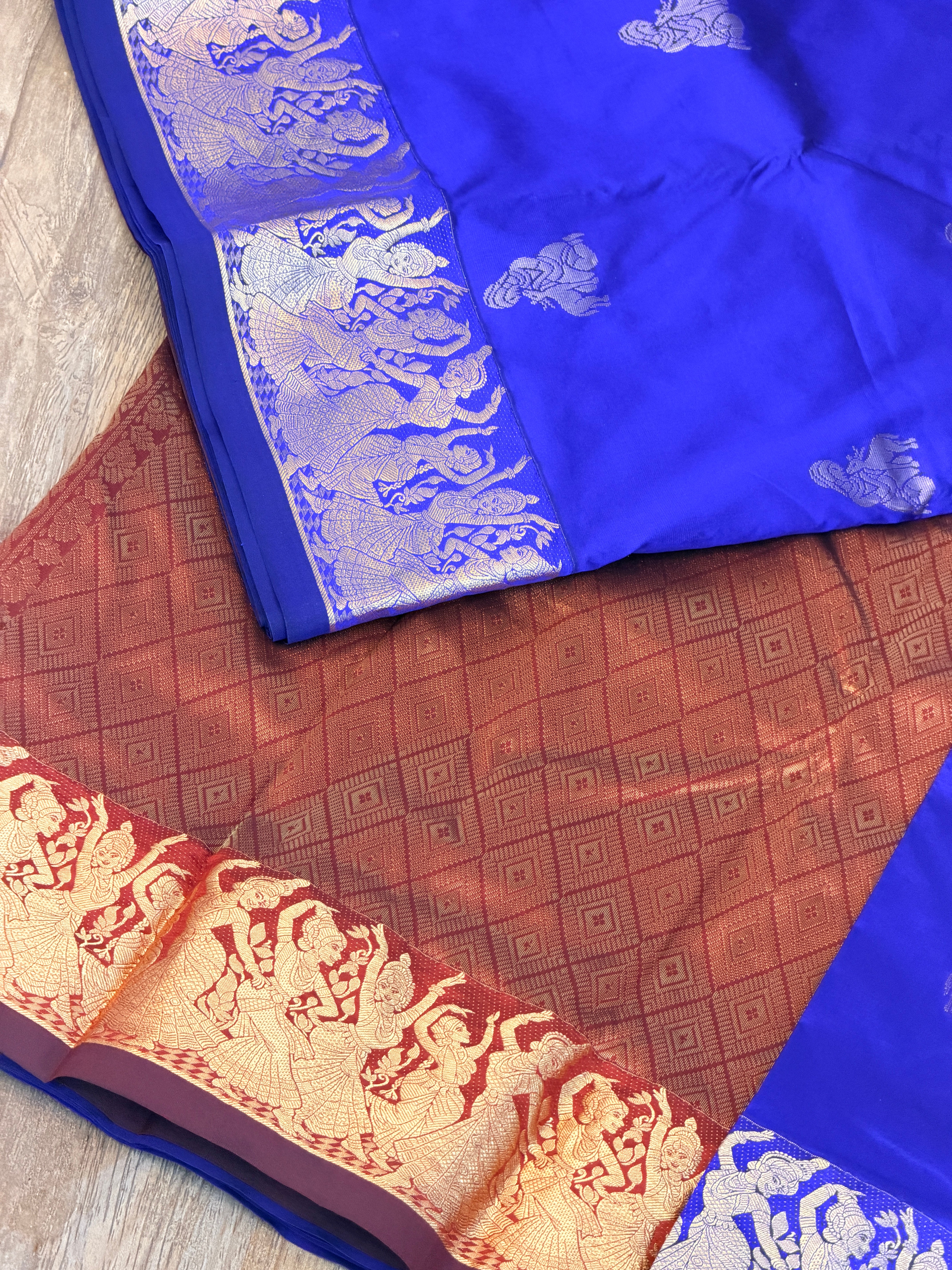 Vintage pattu saree