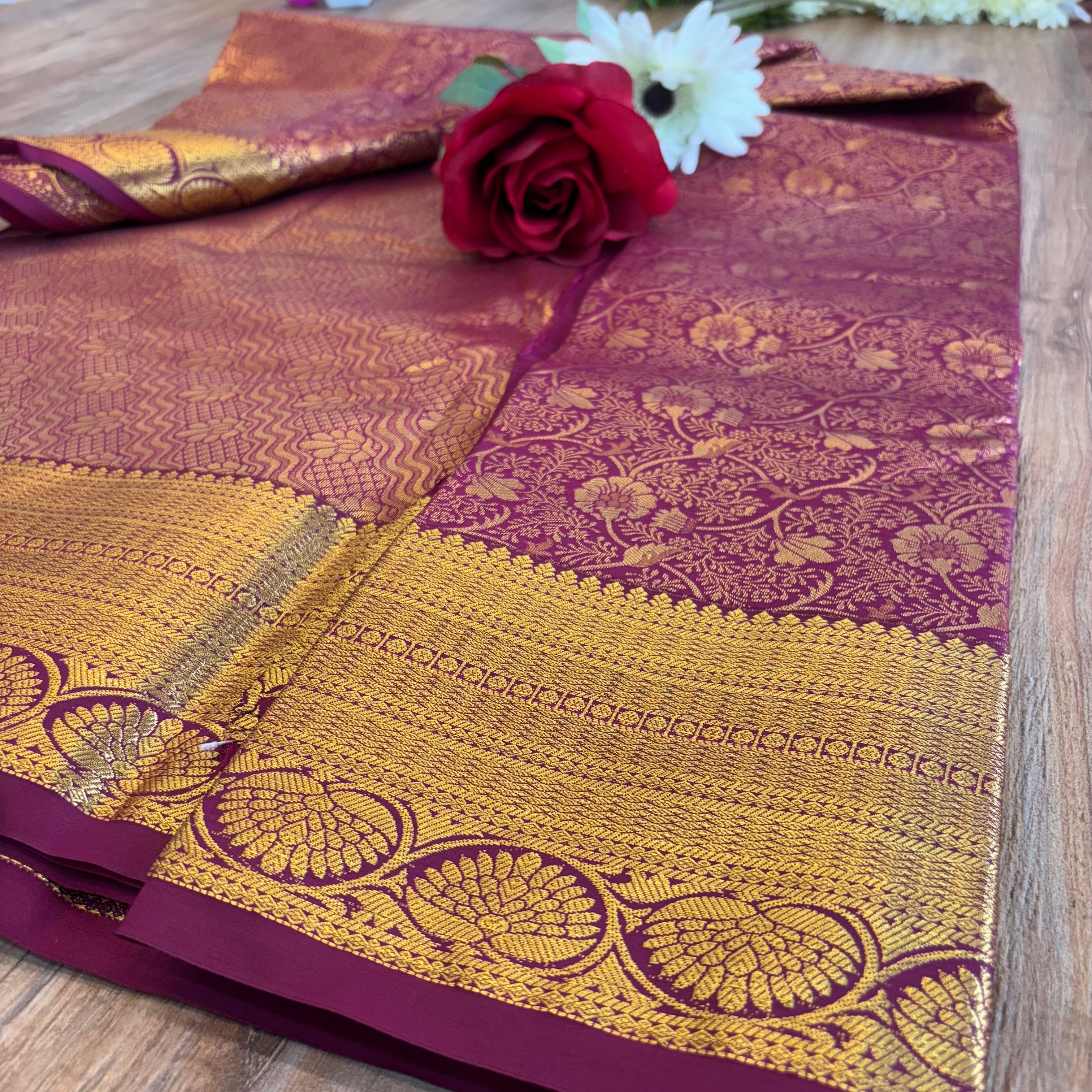 Kanjivaram Vaidehi silk saree