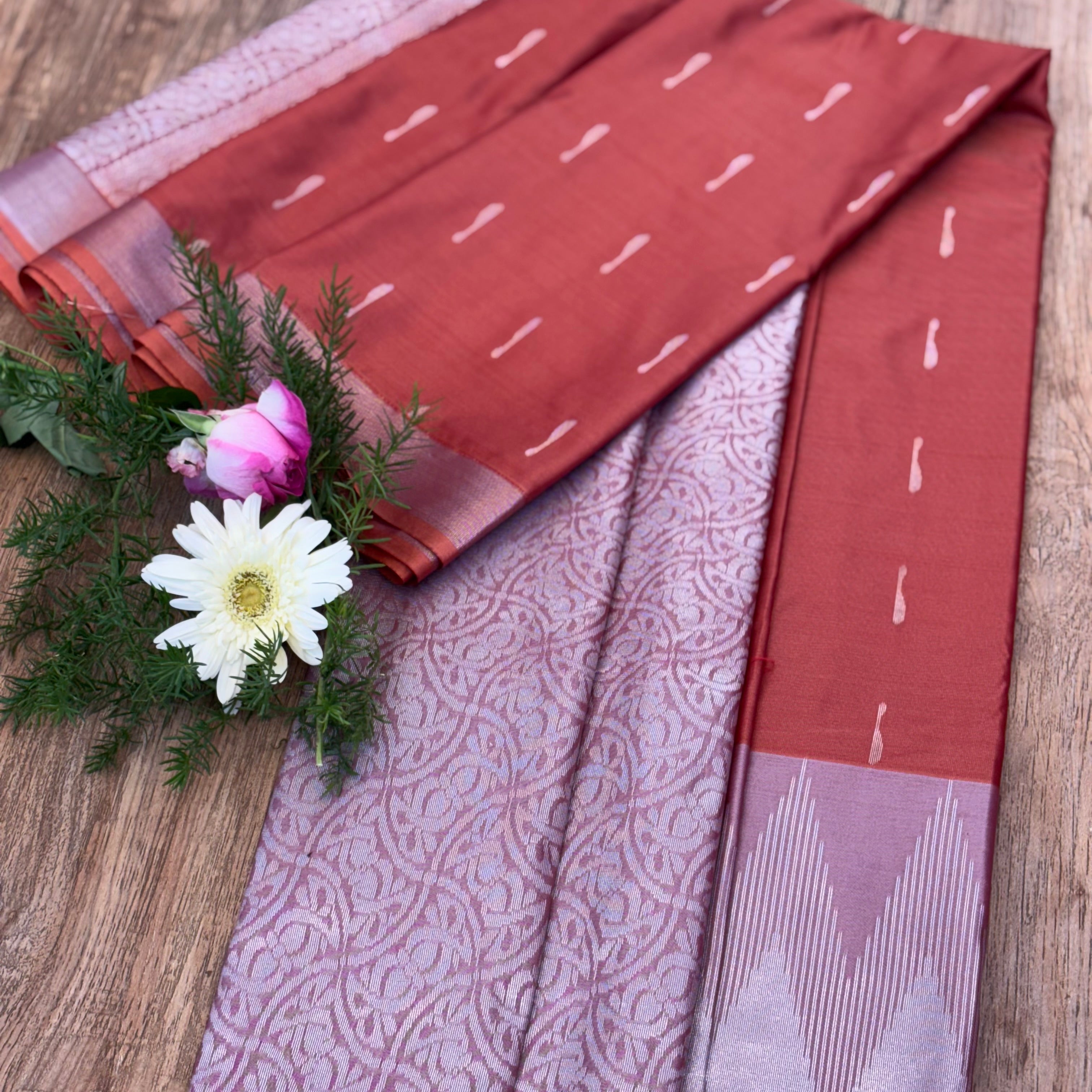 Kollam silk saree