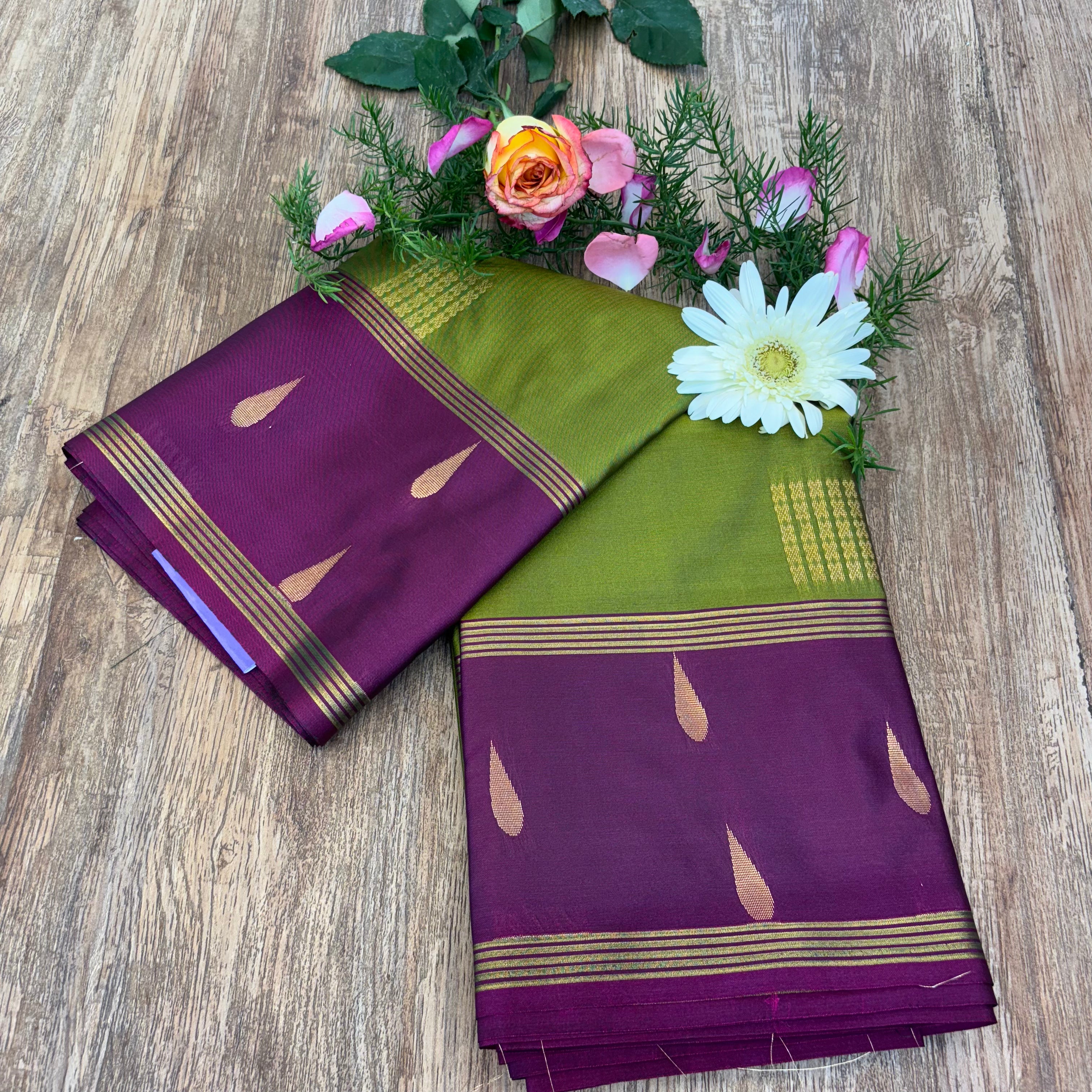 Kolam Pattu Saree – Elegant Traditional Silk