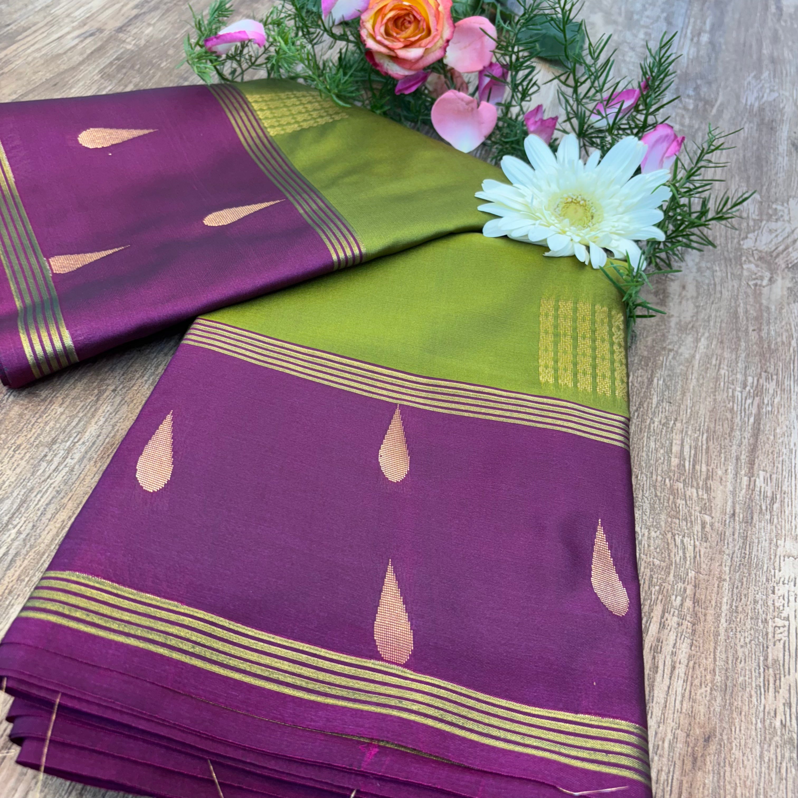 Kolam Pattu Saree – Elegant Traditional Silk