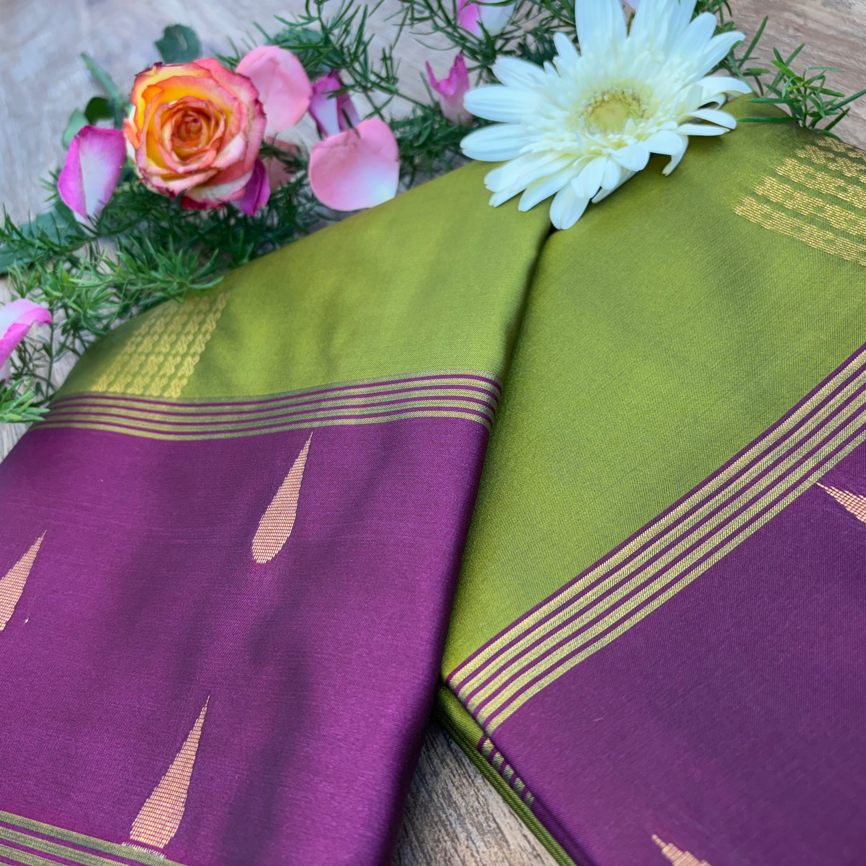 Kolam Pattu Saree – Elegant Traditional Silk