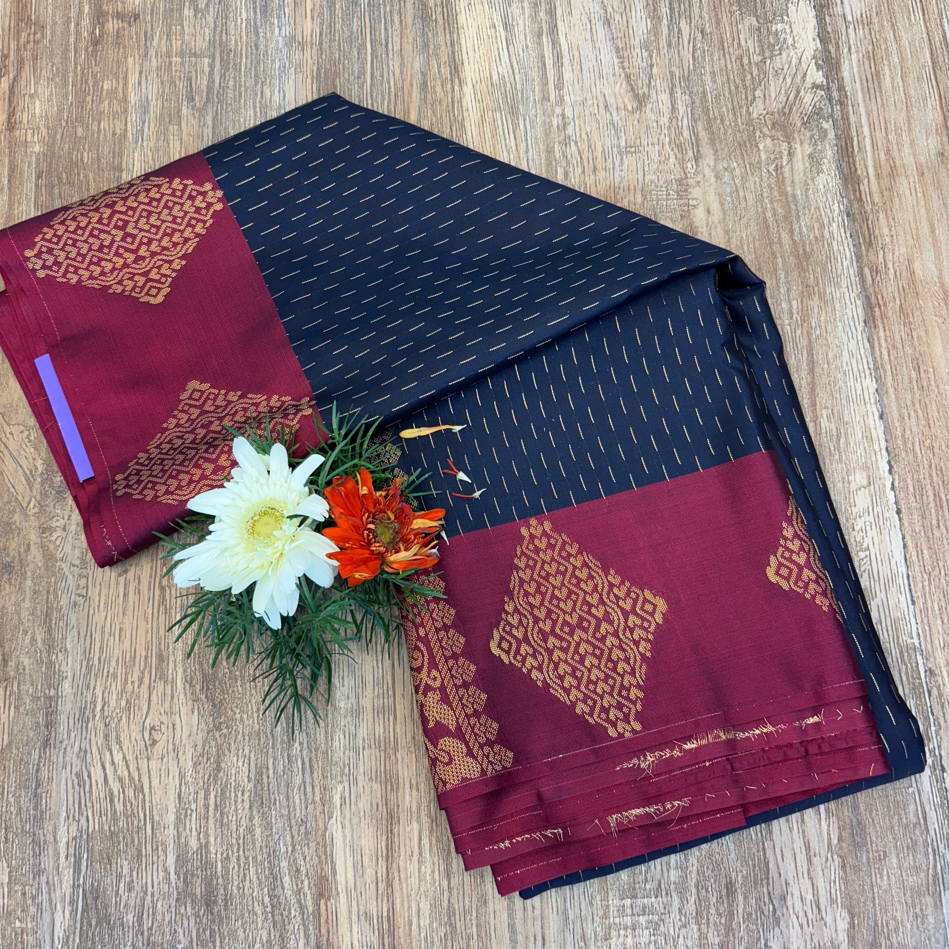 Kollam silk saree