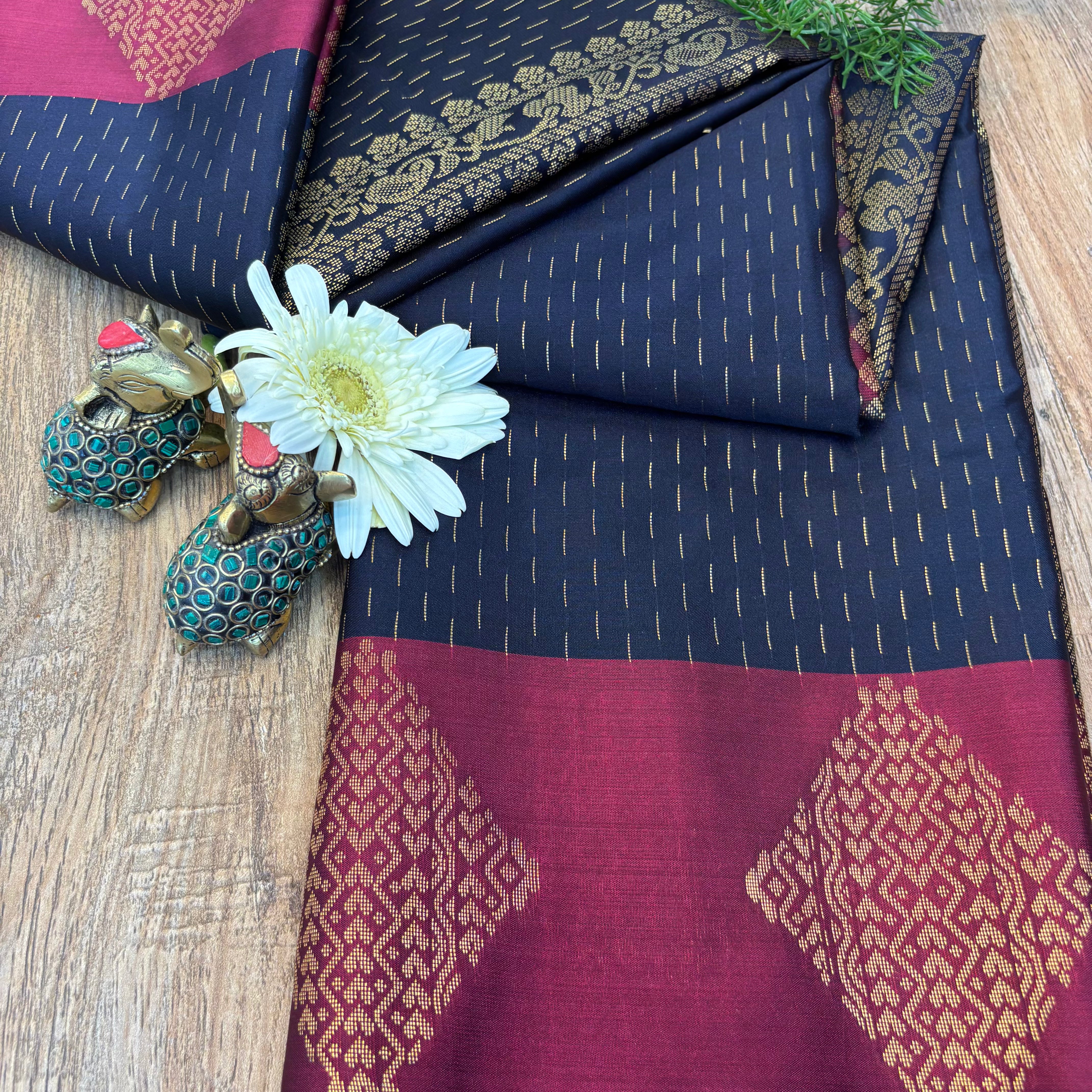 Designer Kolam Pattu Saree – New Pattern Traditional Silk | Special Price