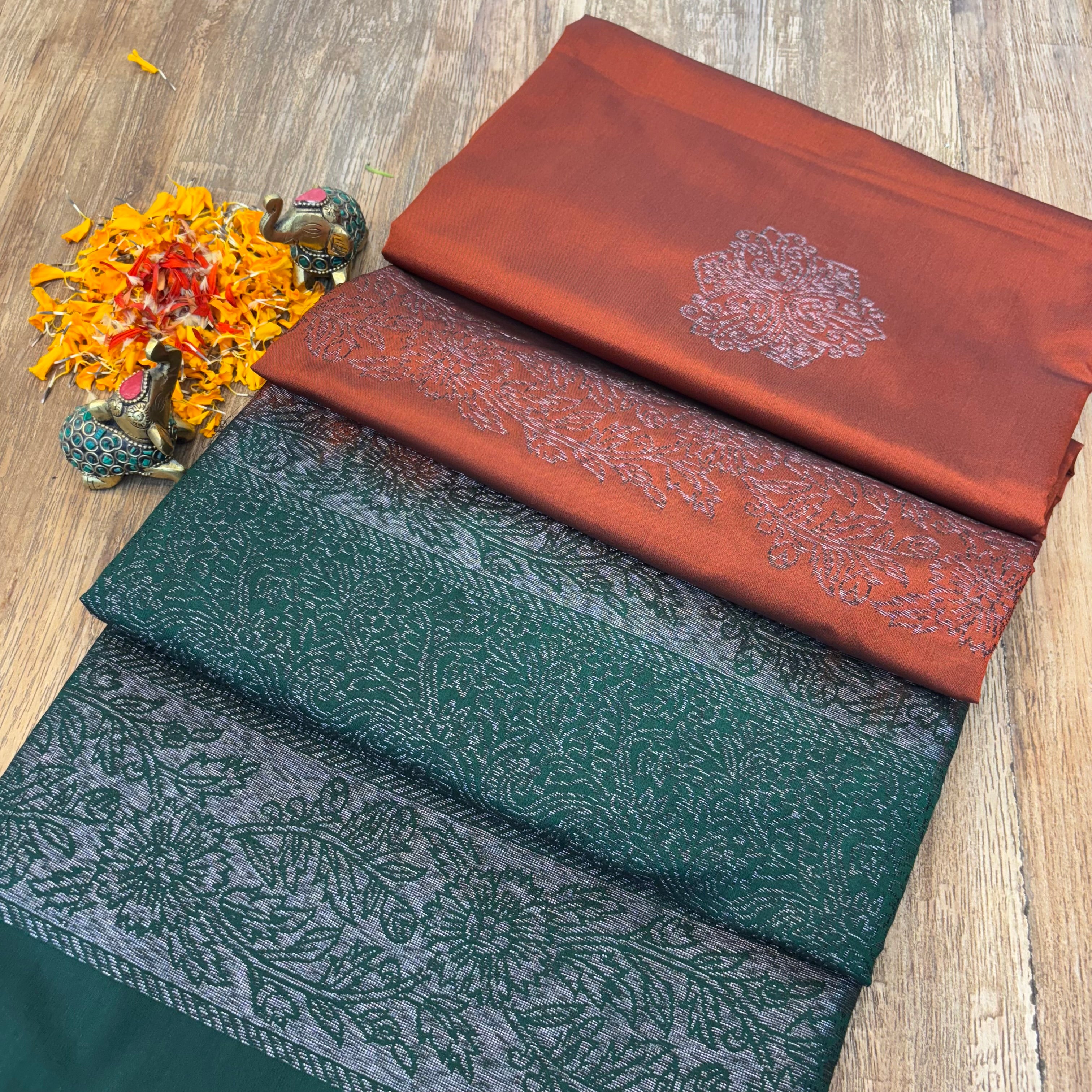 Muskut silk saree