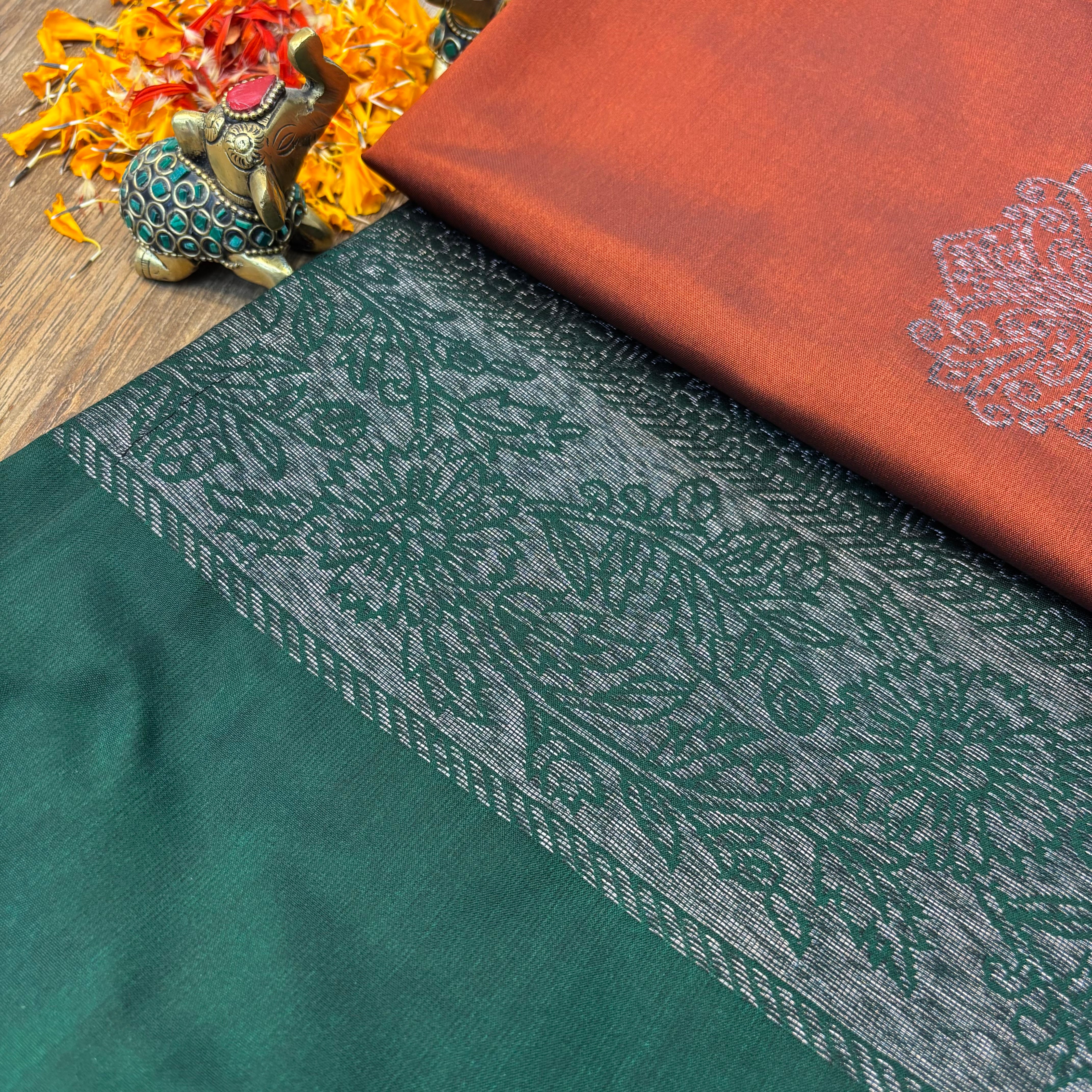 Muskut silk saree