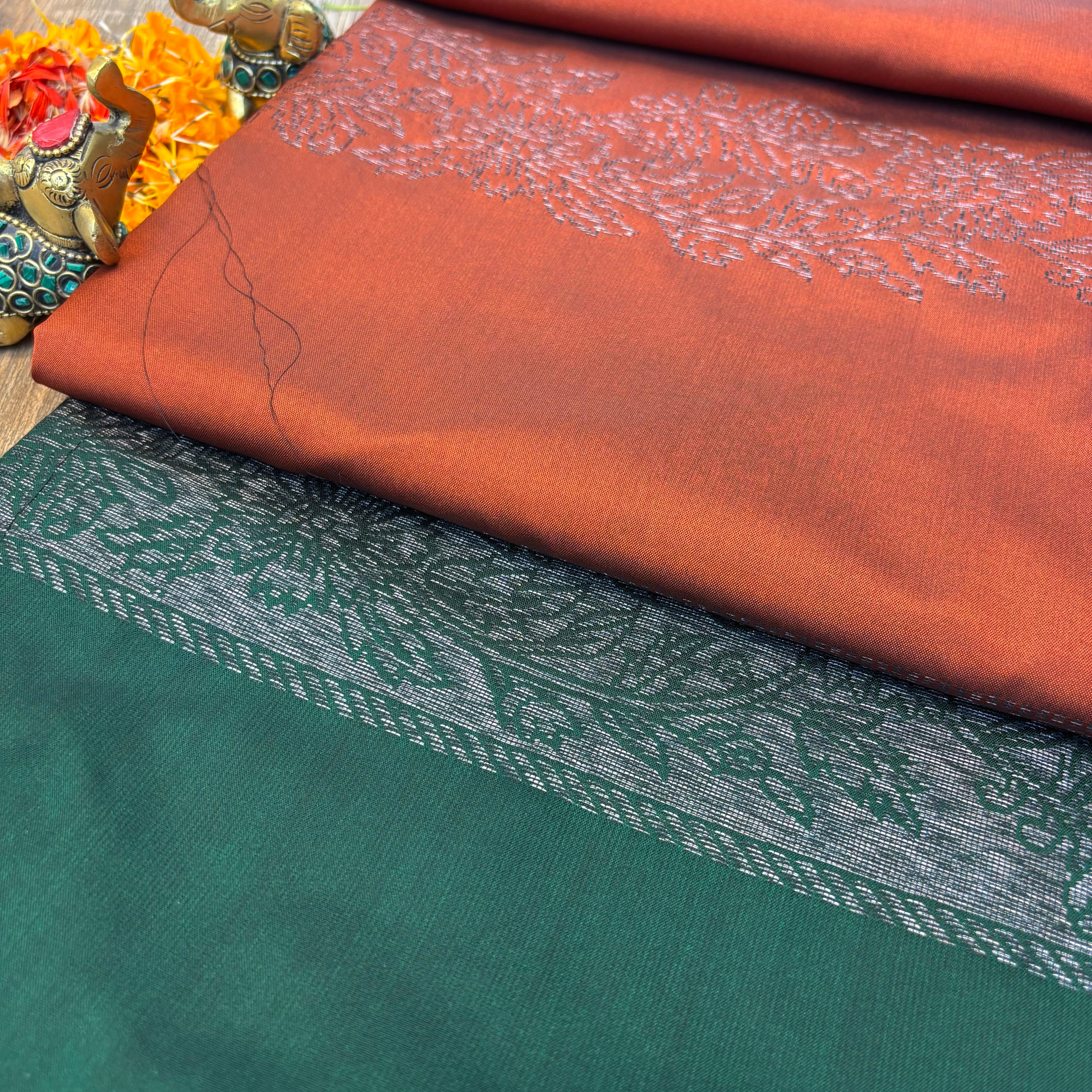 Muskut silk saree