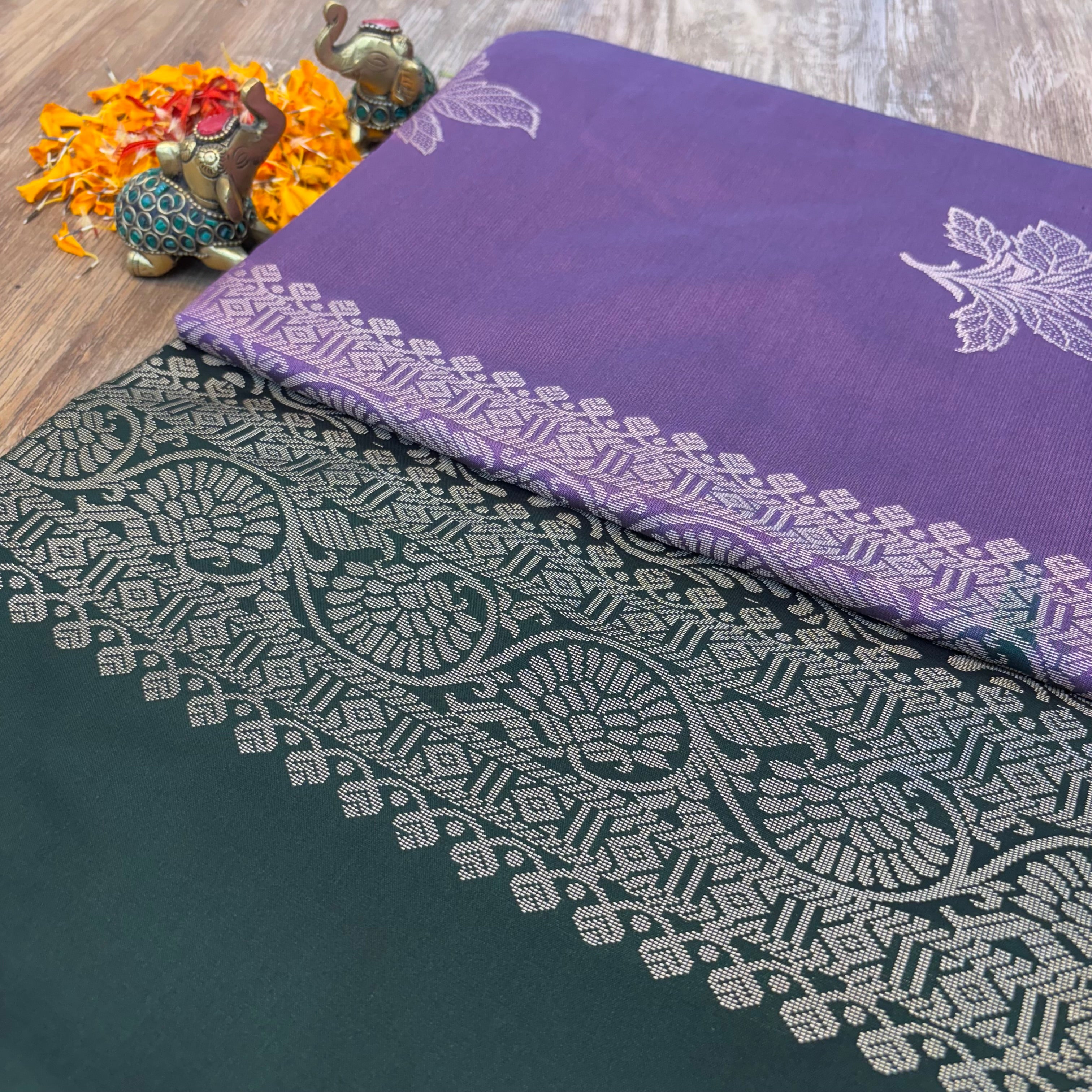 Muskut silk saree