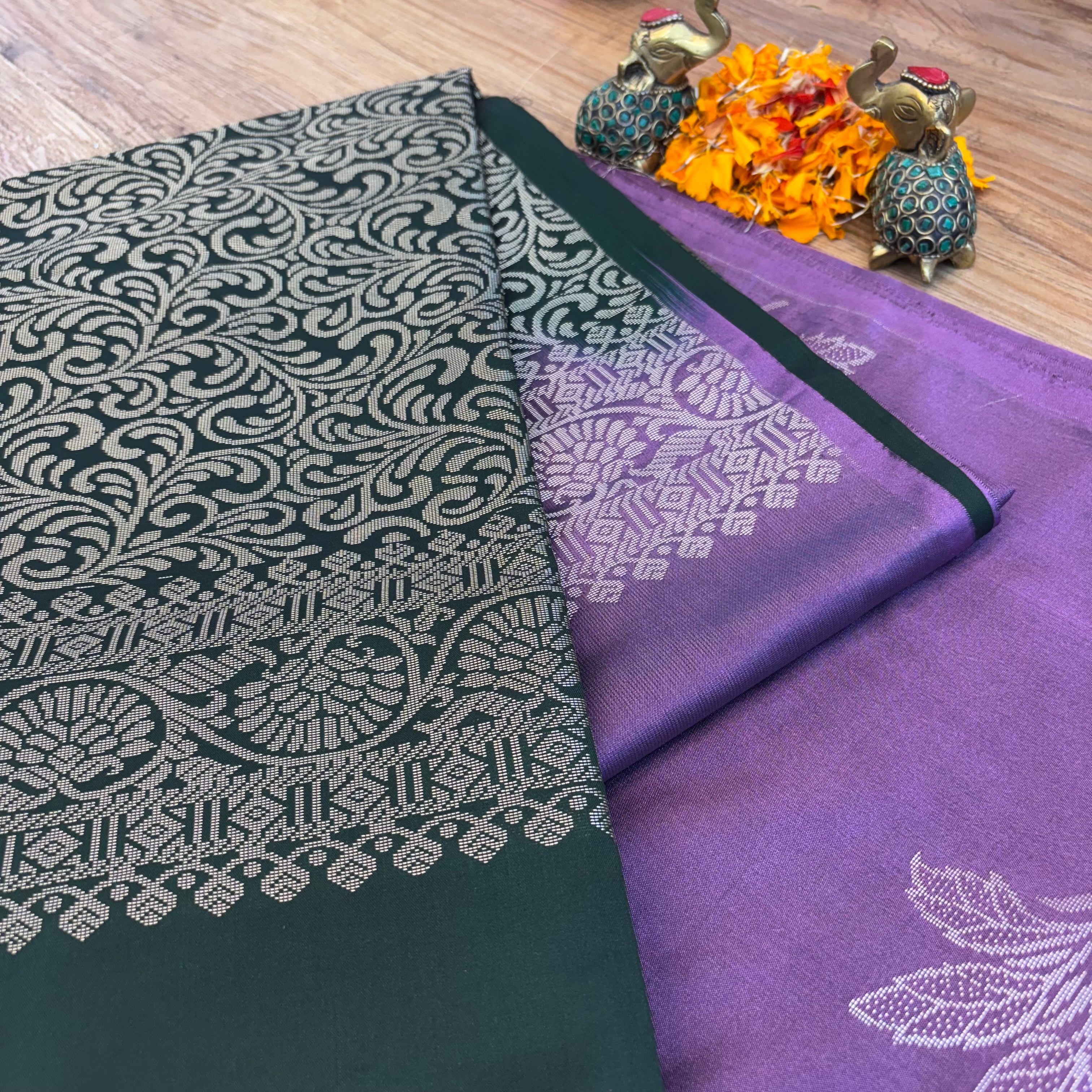 Muskut silk saree