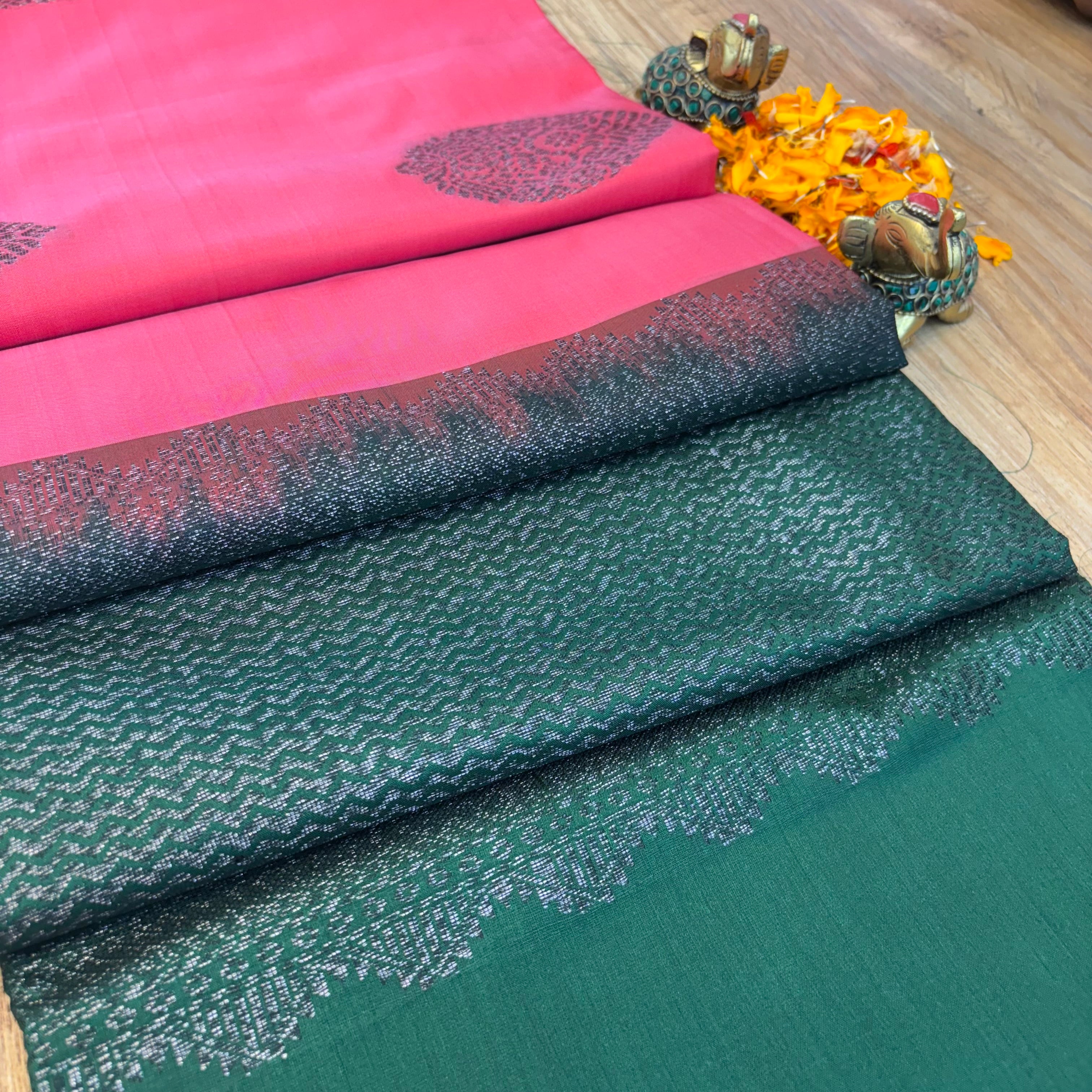 Muskut silk saree