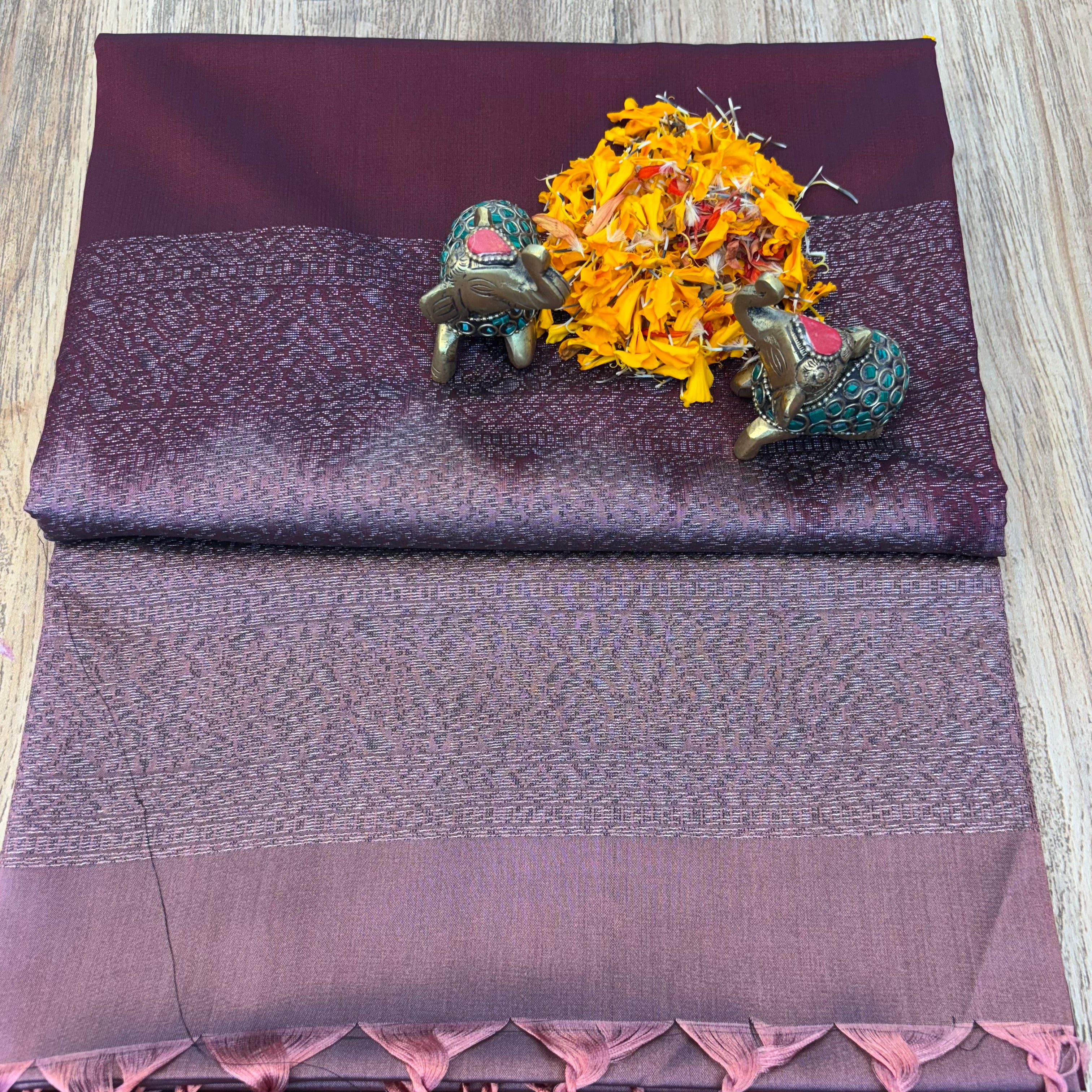 Designer Muskut silk saree