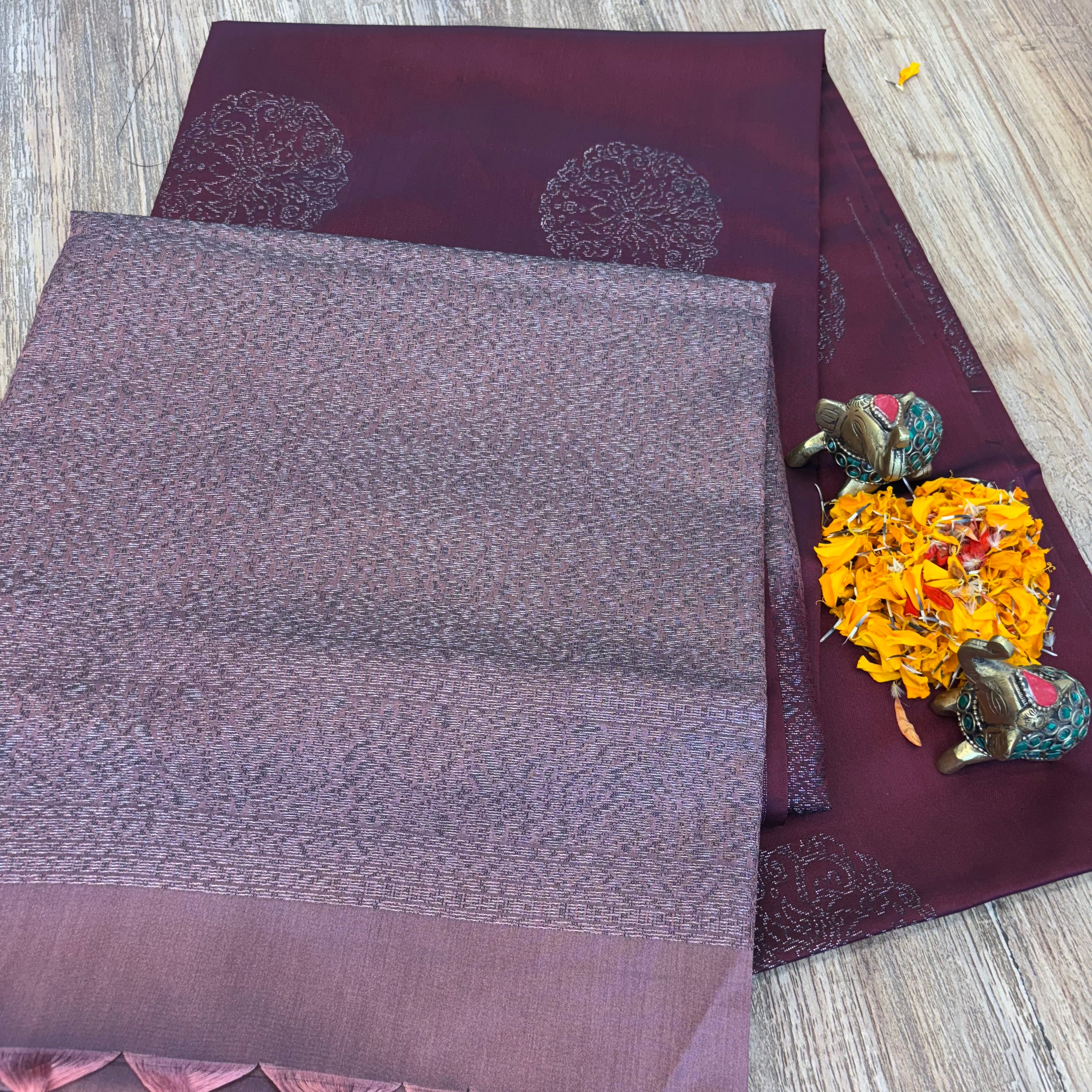 Designer Muskut silk saree