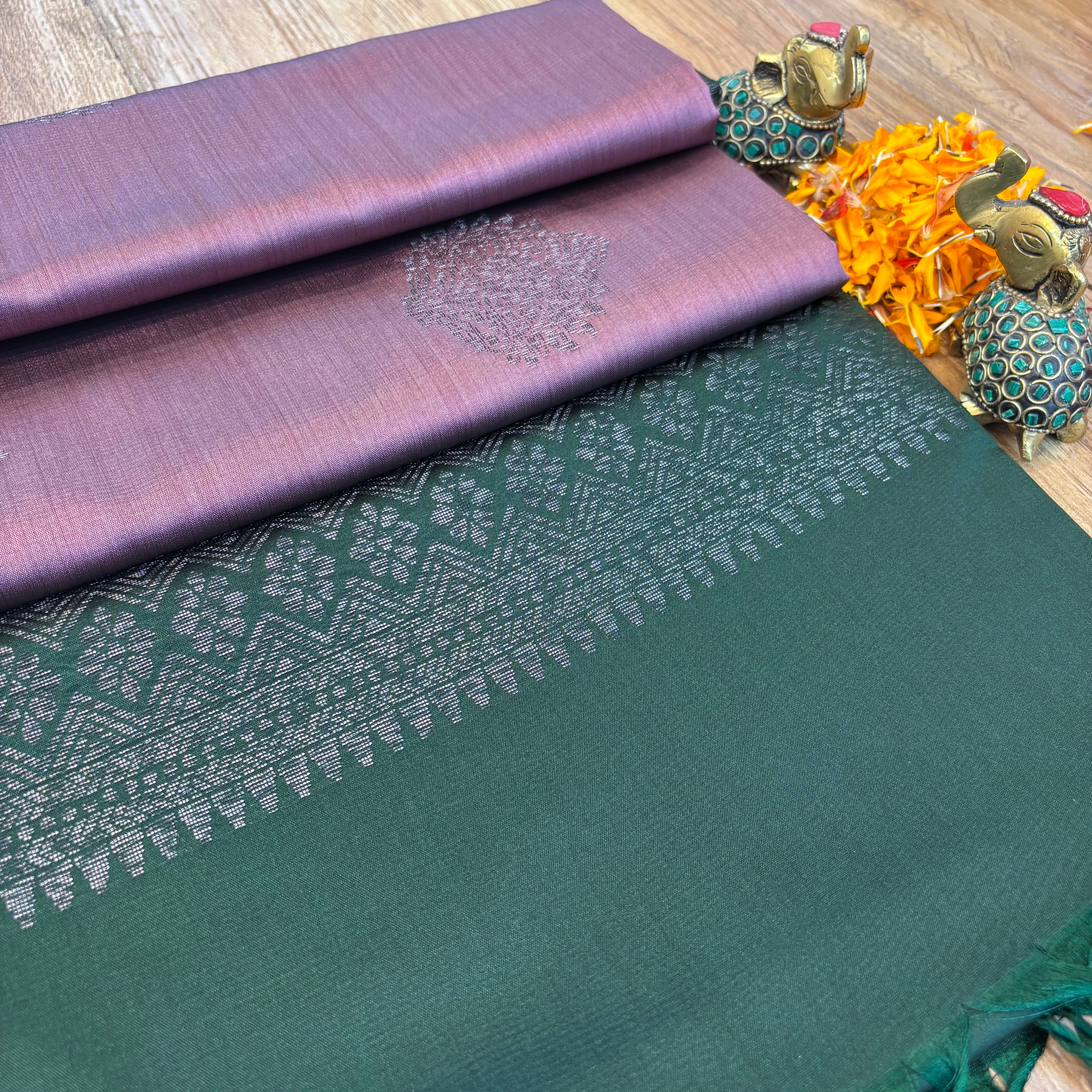 Muskut silk saree