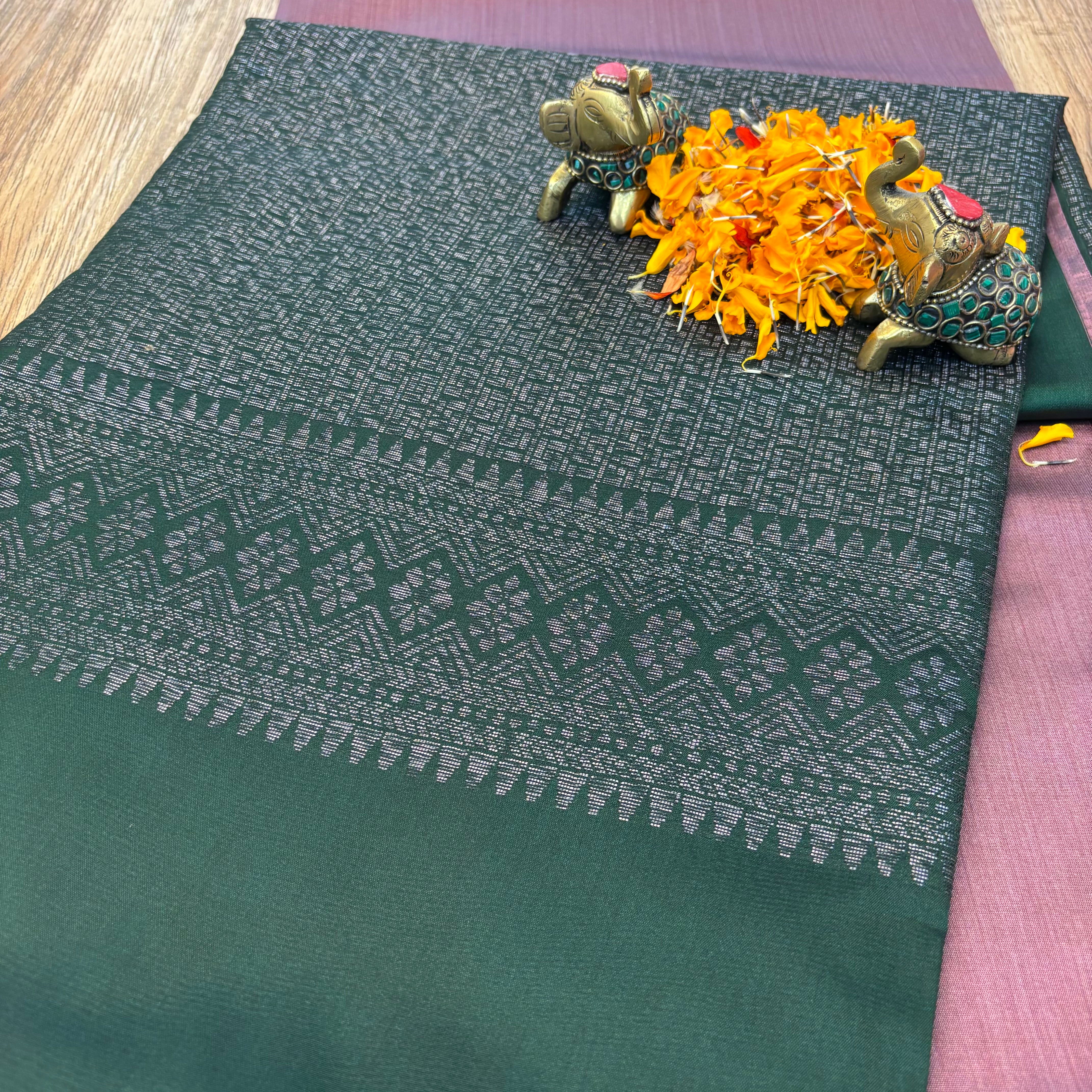 Muskut silk saree