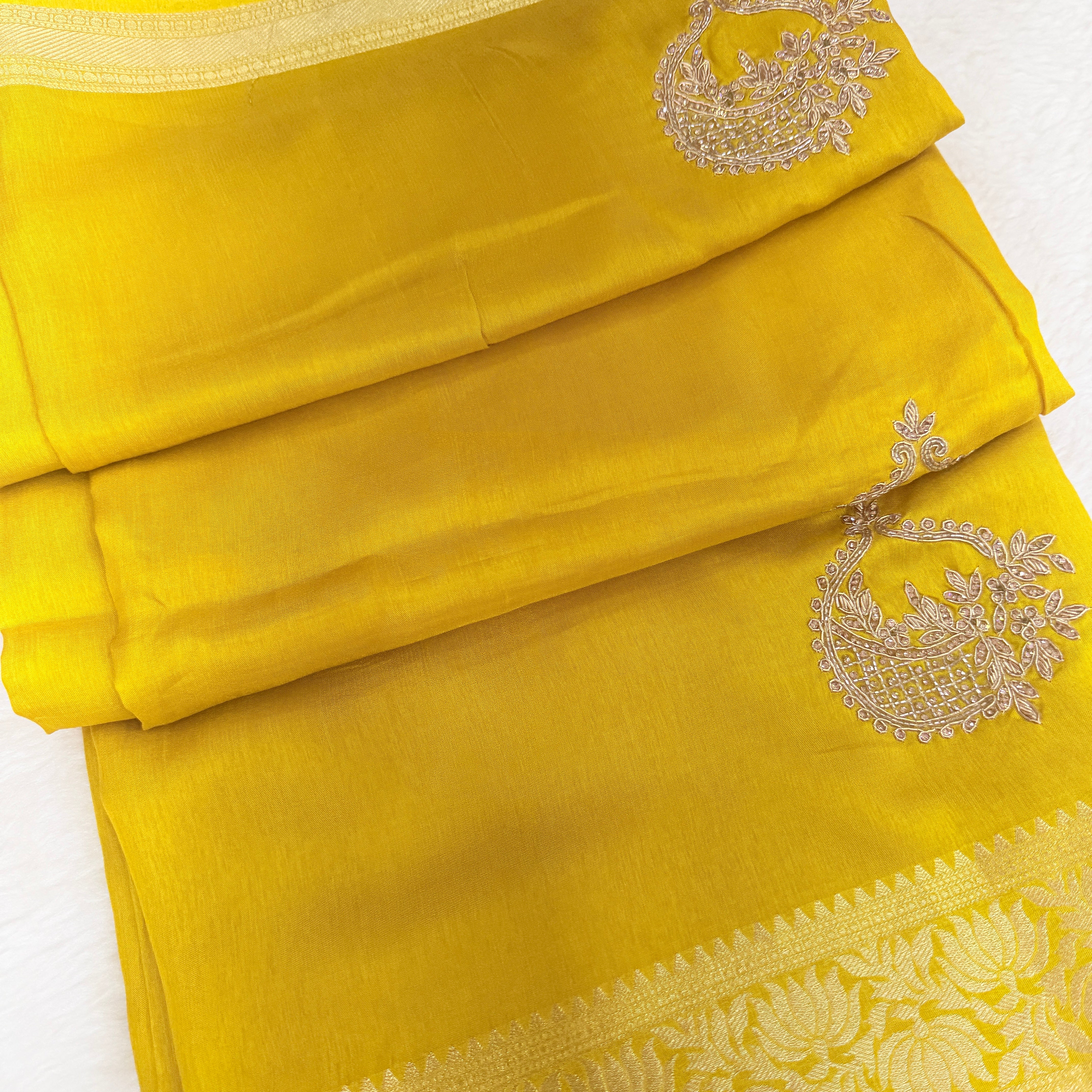 banaras crepe silk saree