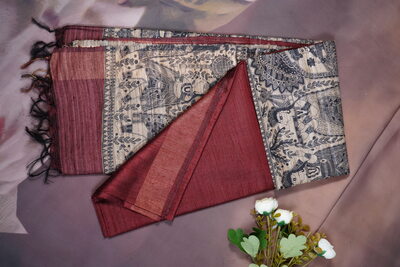 Kalamkari Collection Tassar Silk Collection Festive Special Offers
