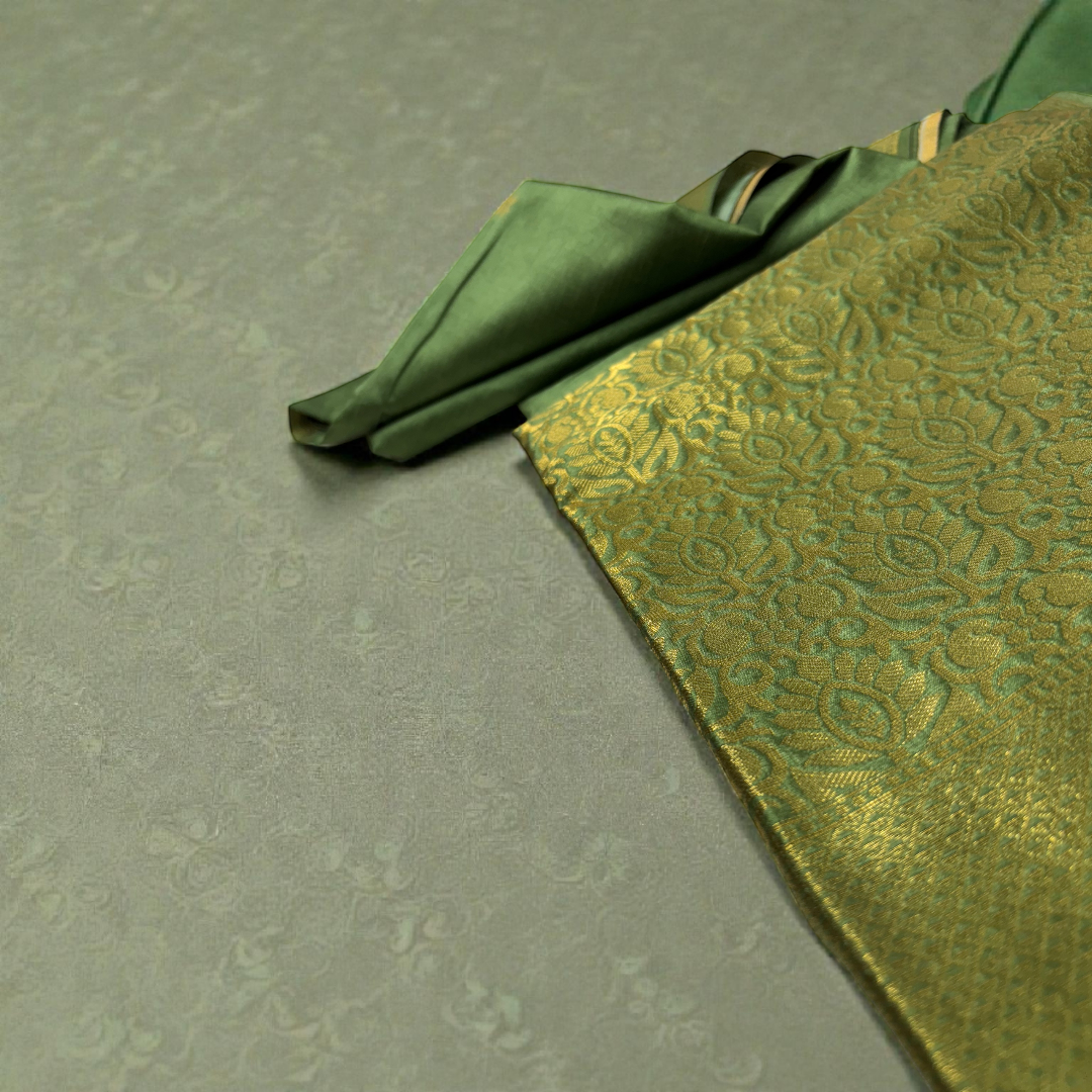Raw Mango Silk Saree
