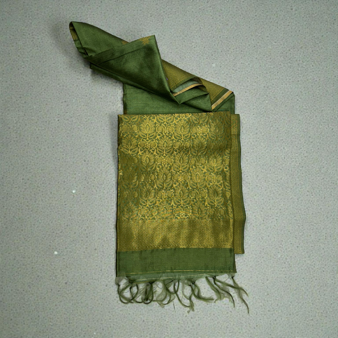 Raw Mango Silk Saree