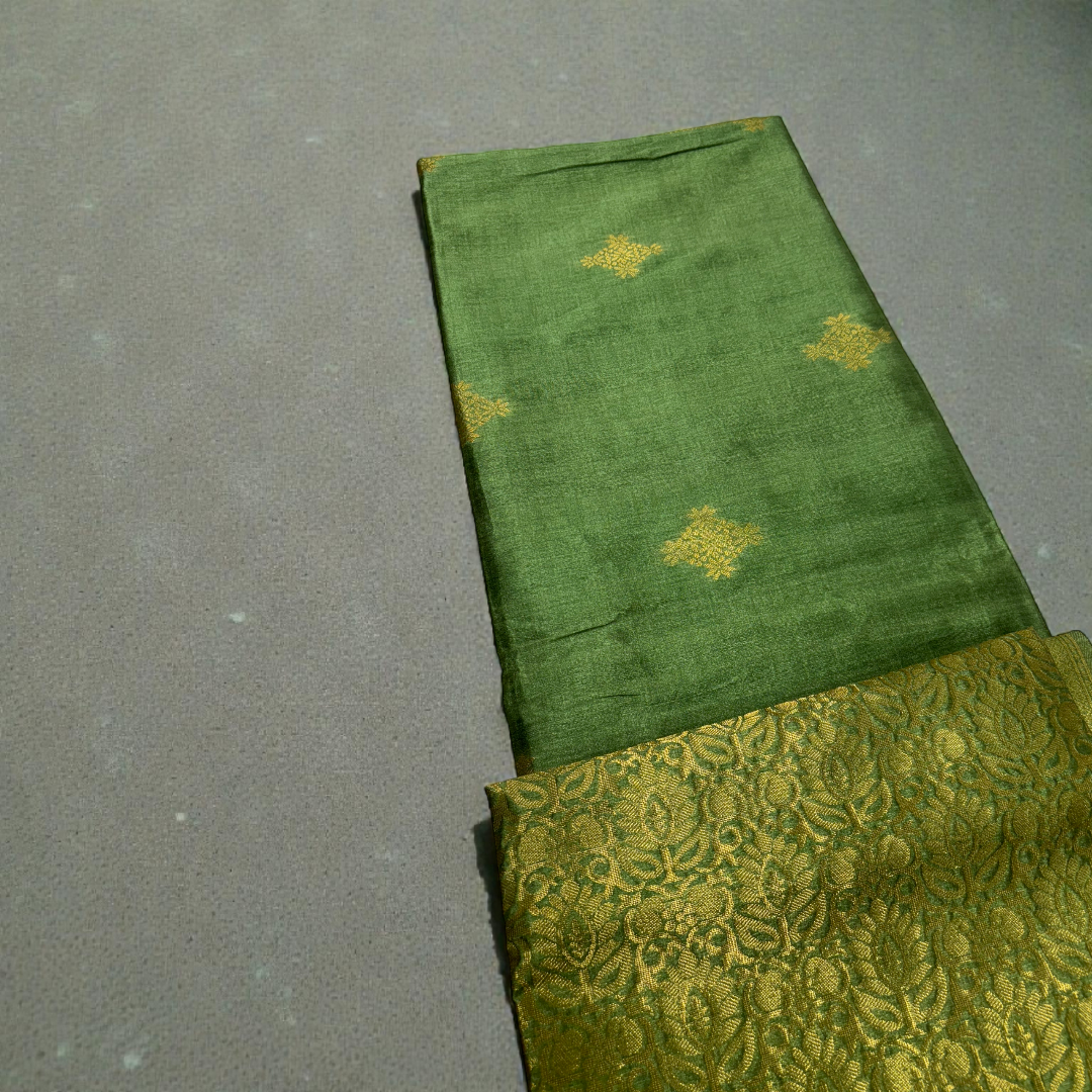 Raw Mango Silk Saree